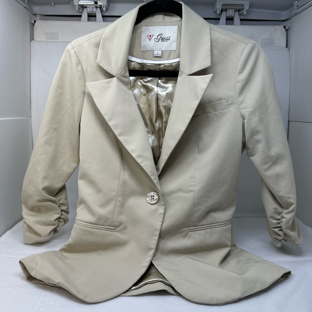 Guess Women's Tan Blazer Size Small